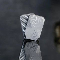 X Unlimited Push Haptic Stainless Steel Slider Adult EDC Fidget Gift 07FC0E-D4 - KOEEK [2]
