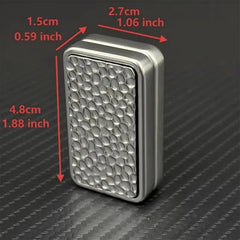 Zinc Alloy Mechanical Push Fidget Slider Fashion EDC Fidget Toys Stress Relief 07FC0E-D4 - KOEEK [2]
