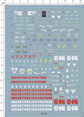 Zoids RZ-046 Shadow Fox Model Kit Water Decal 07FC0E-D4 - KOEEK [1]