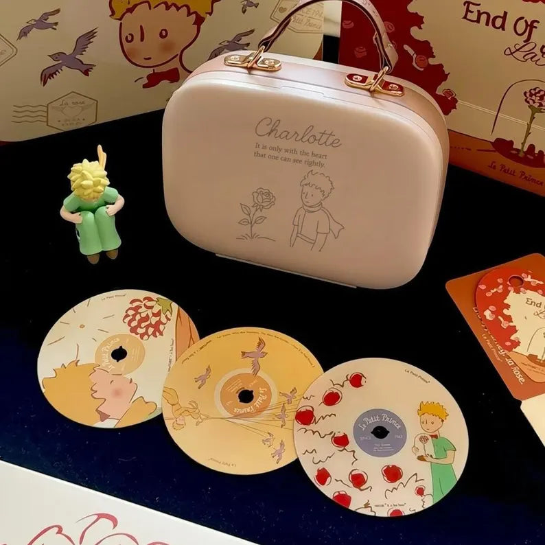 Personalized Bluetooth Speaker with Original Little Prince Illustration-Custom Music Box Style Gift for Kids,Book Lovers,Nursery Room Decor KOEEK - KOEEK