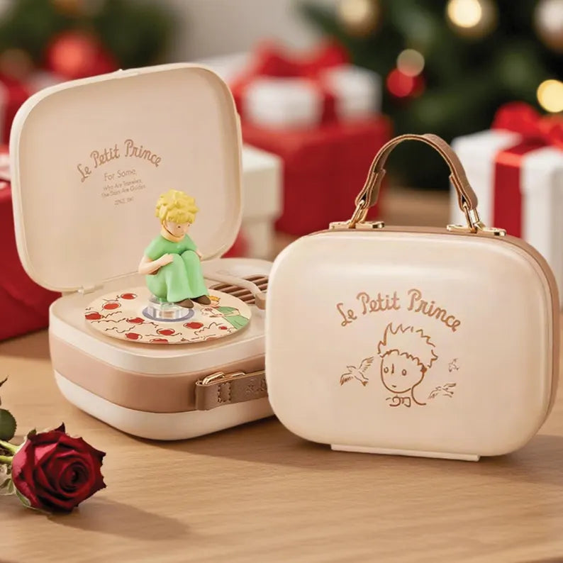 Personalized Bluetooth Speaker with Original Little Prince Illustration-Custom Music Box Style Gift for Kids,Book Lovers,Nursery Room Decor KOEEK - KOEEK