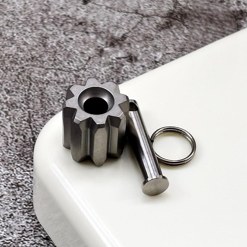 PEI Titanium Knife Lanyard Bead Paracord Necklace Pendant Bracelet Making EDC 07FC0E-D4 - KOEEK