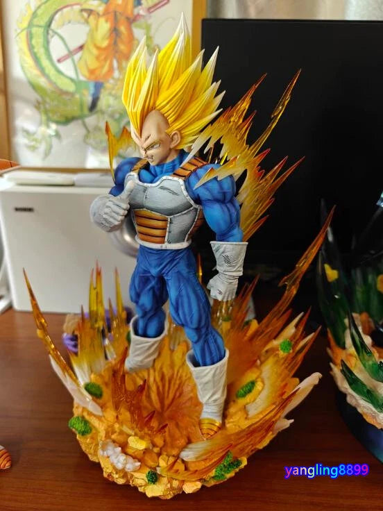 Painted CS Vegeta Resin Model Statue 1/6 EX Ver. Studio Finished Figure Toy Gift 07FC0E-D4 - KOEEK
