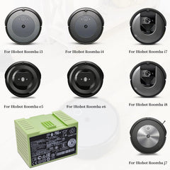 The battery is compatible with the iRobot Roomba e series and i series i3 3150. 07FC0E-D4 - KOEEK