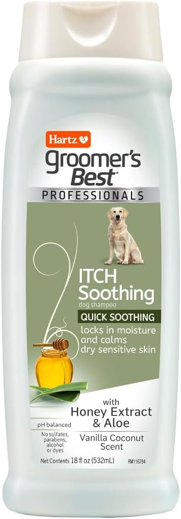 new Hartz Groomer's Best Professionals Itch Soothing Dog 18 oz, HARTZ - KOEEK