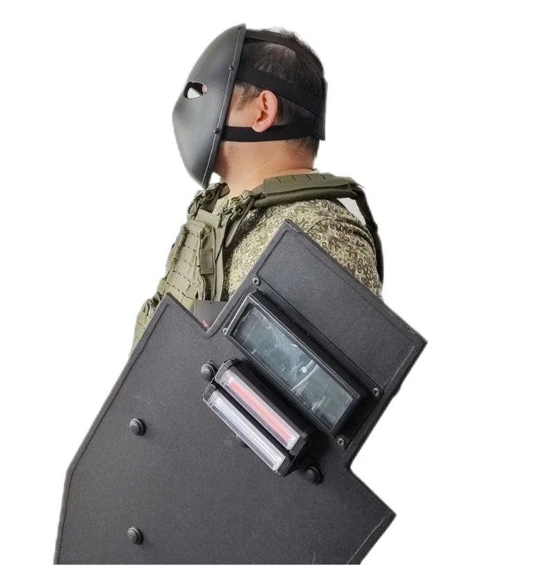 US!!!Tactical Aramid NIJ IIIA Bulletproof Ballistic Full Face Guard Shield Mask 07FC0E-D4 - KOEEK