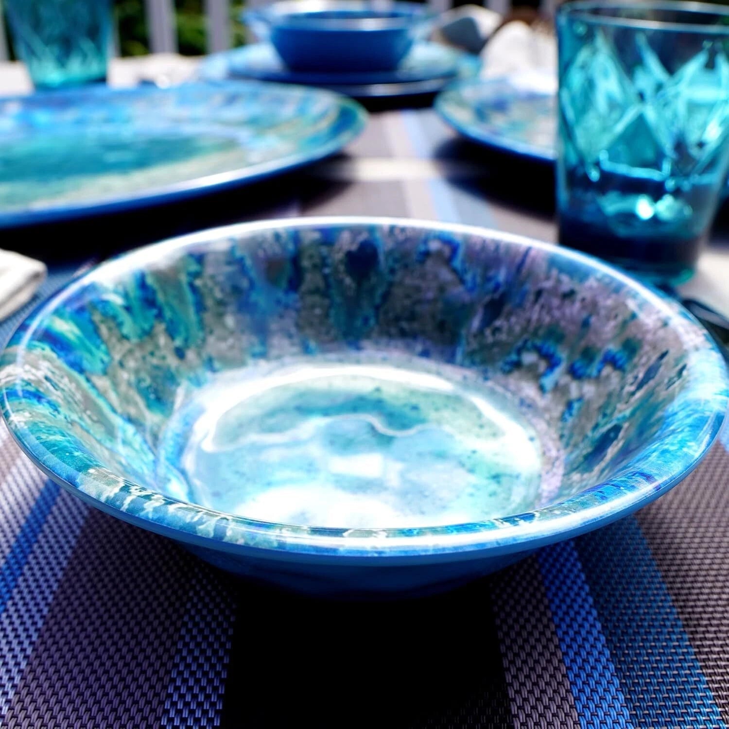 Melamine 7.5” Multi-Purpose Bowl, Set of 6, 300ml 07FC0E-D4 - KOEEK