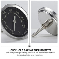 Durable Bimetal Thermometer Stainless Steel Oven Cooking Dial Thermometer 07FC0E-D4 - KOEEK