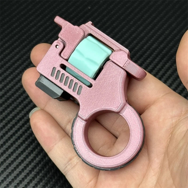 3D Printing Fidget Toys Creative Stress Relief Toys Plastic EDC Fidget Ring Hot 07FC0E-D4 - KOEEK