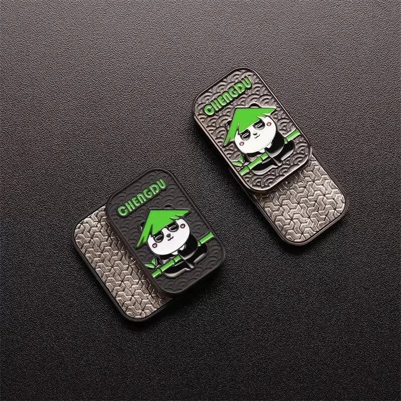 Panda EDC Fidget Slider Infinite Push Fidget Toys Stress Relief Toys for Adults 07FC0E-D4 - KOEEK
