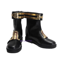 LOL Arcane Season 2 VI Cosplay Shoes Height Increase‌ Performance Black Props 07FC0E-D4 - KOEEK