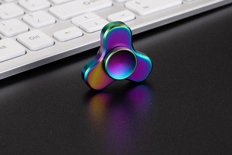 Mini Bar EDC Covert Brass Metal Fidget Spinner R188 Bearing LEAD-FREE Gift 07FC0E-D4 - KOEEK