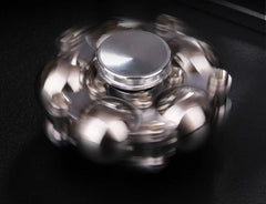 Stainless Steel Hand Twisting Spinning Top Gyro Gyroscope Spinner Top Toys 07FC0E-D4 - KOEEK