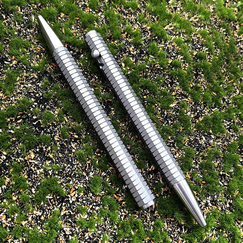 EDC Solid TC4 Titanium Alloy Bolt Ballpoint Business Office Singnature Pen 07FC0E-D4 - KOEEK