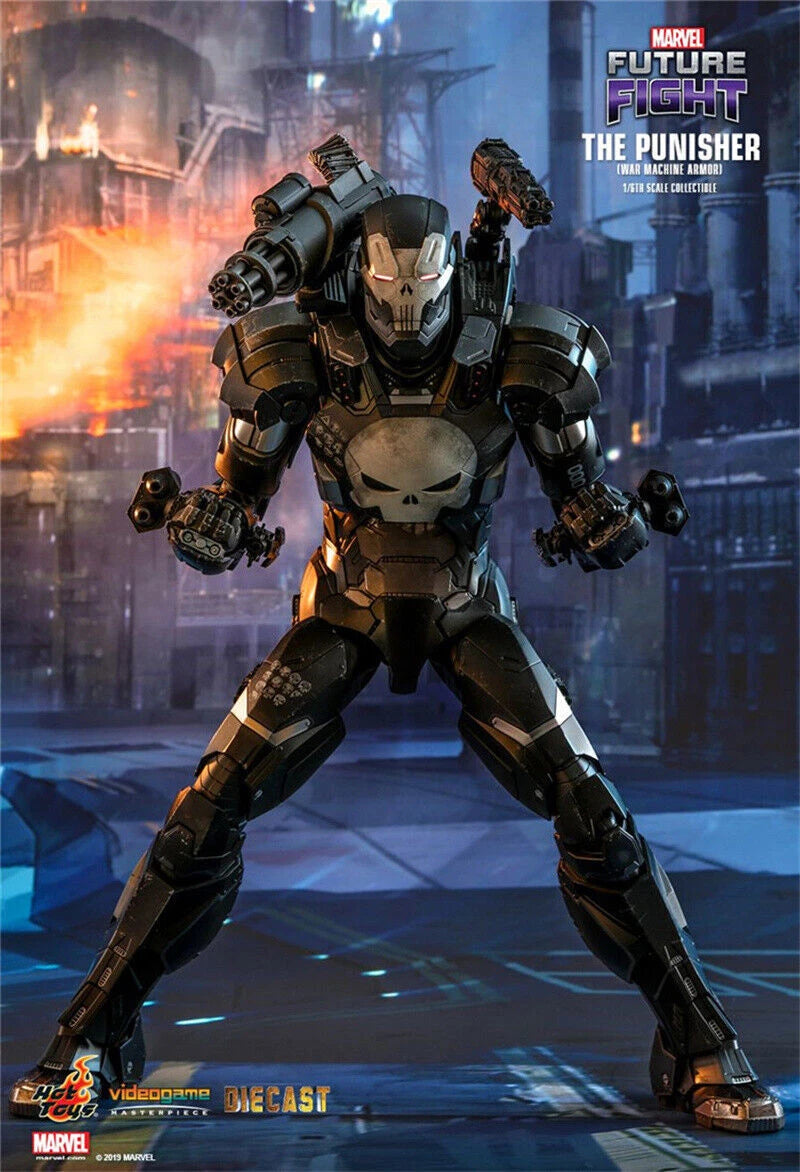 1/6 HotToys VGM33D28 Punisher War Machine War Machine Action Figure PVC Model 07FC0E-D4 - KOEEK