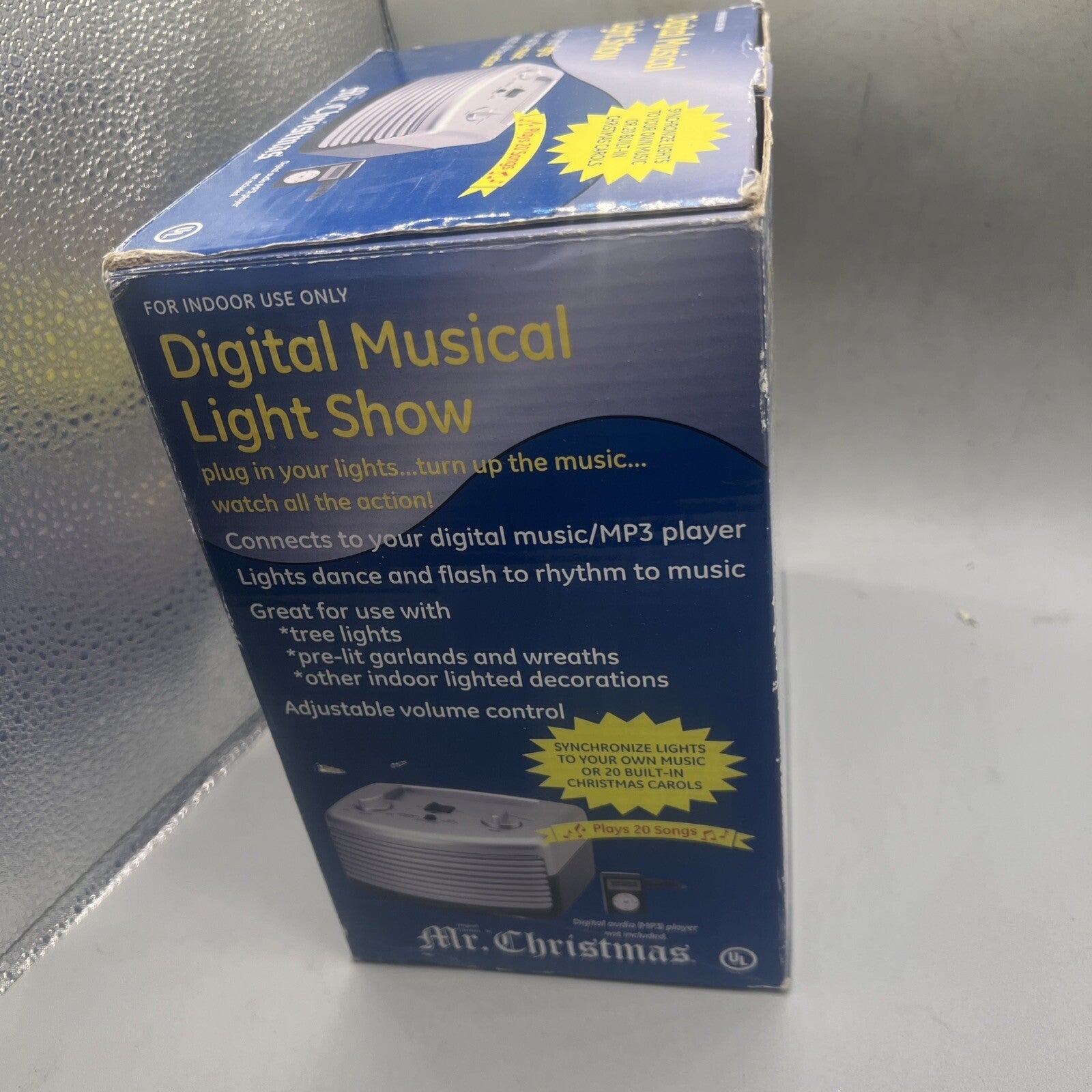 -Vintage Mr Christmas Digital Musical Light Show  In The Box 07FC0E-D4 - KOEEK