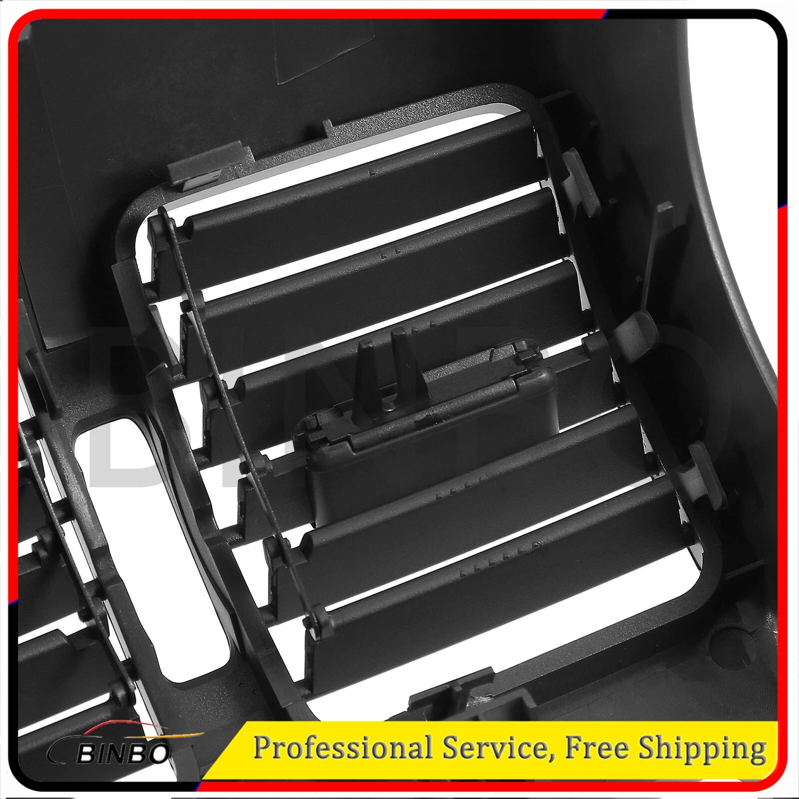 Rear Center Console Air Vent AC Panel Cover For Benz X204 GLK300 2009-2016 Black 07FC0E-D4 - KOEEK