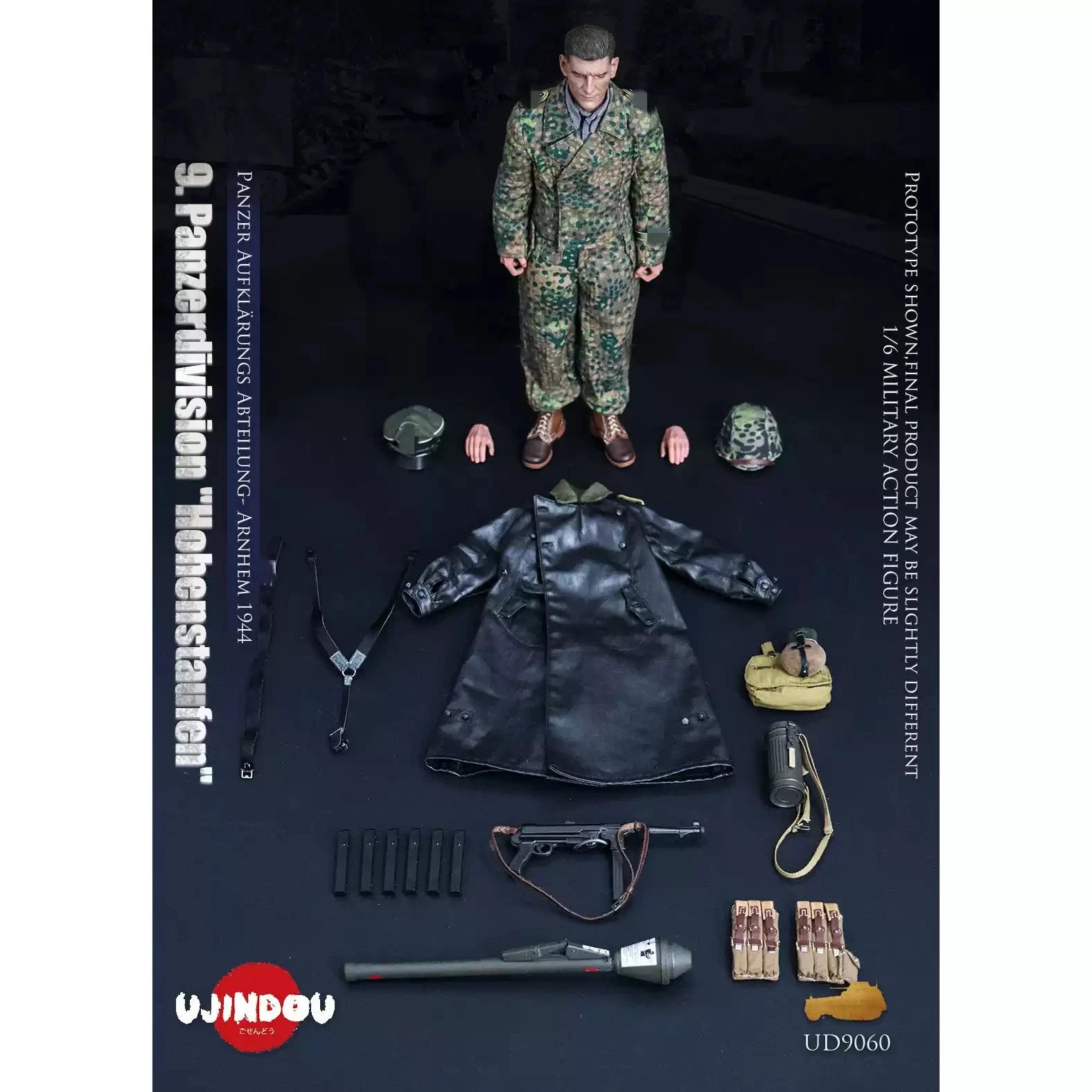 UJINDOU UD9060 1/6 9.Panzerdivision Hohenstaufen Arnhem 1944 Figure In Stock UJINDOU - KOEEK