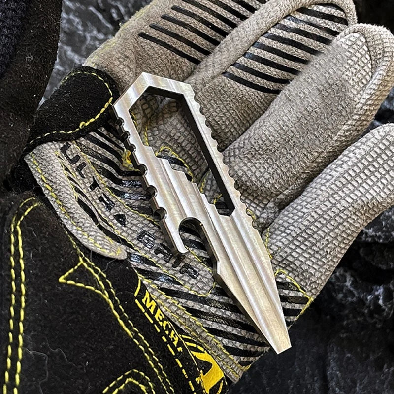 TITANER TC4 Titanium Alloy Portable Multi Tools Card Crowbar Pry Bar Outdoor EDC TITANER - KOEEK