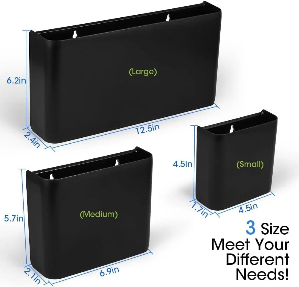 3 PCS Magnetic Laundry Storage, Magnetic Storage Box for Laundry Room, Kitchen 07FC0E-D4 - KOEEK