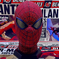 The Amazing Spider-man Andrew Garfield Cosplay Mask Prop 1:1 Full 3D Texture Ver 07FC0E-D4 - KOEEK