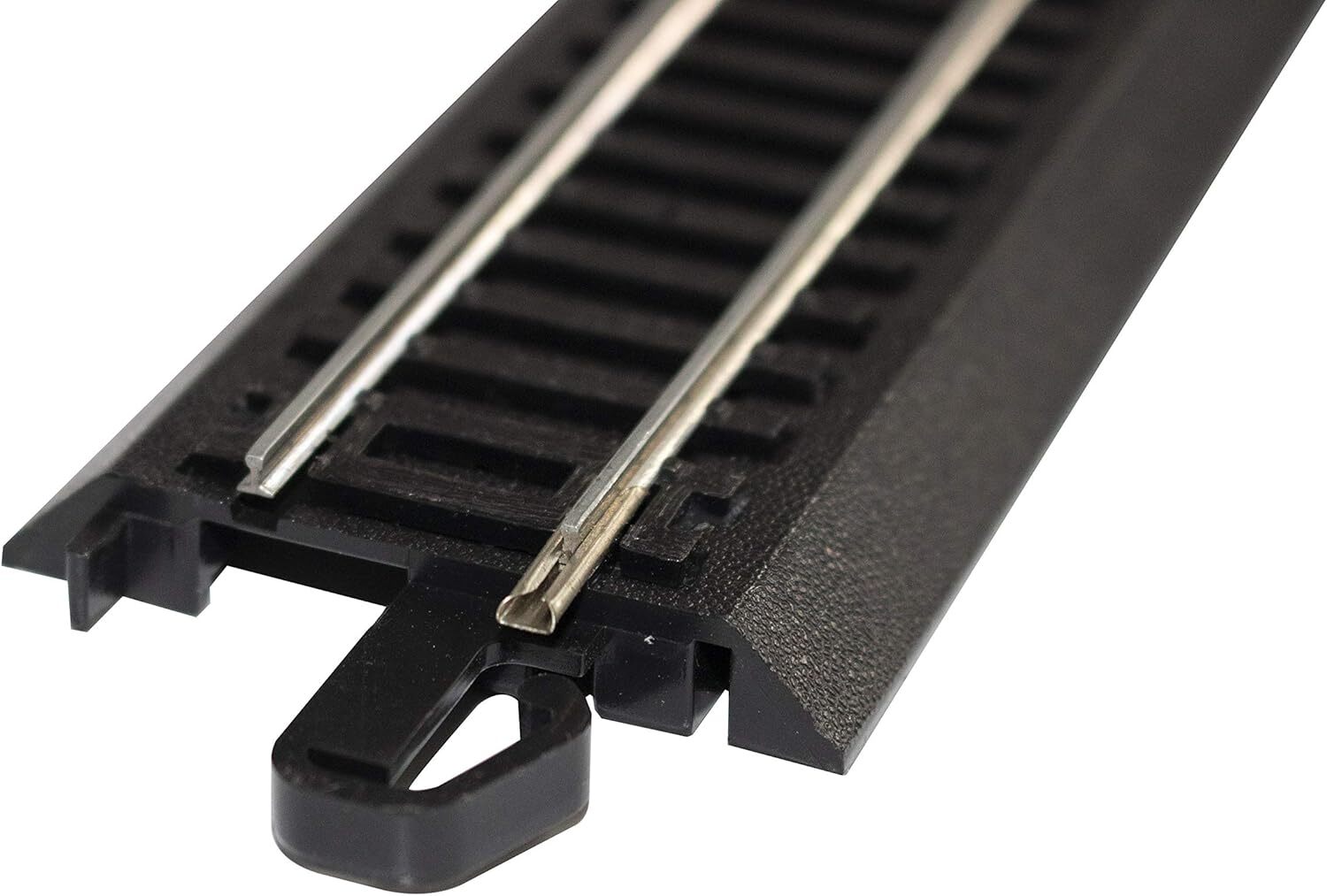 new Bachmann Trains - Snap-Fit E-Z TRACK 9” STRAIGHT RERAILER (2/card) - STEEL... BACHMANN - KOEEK