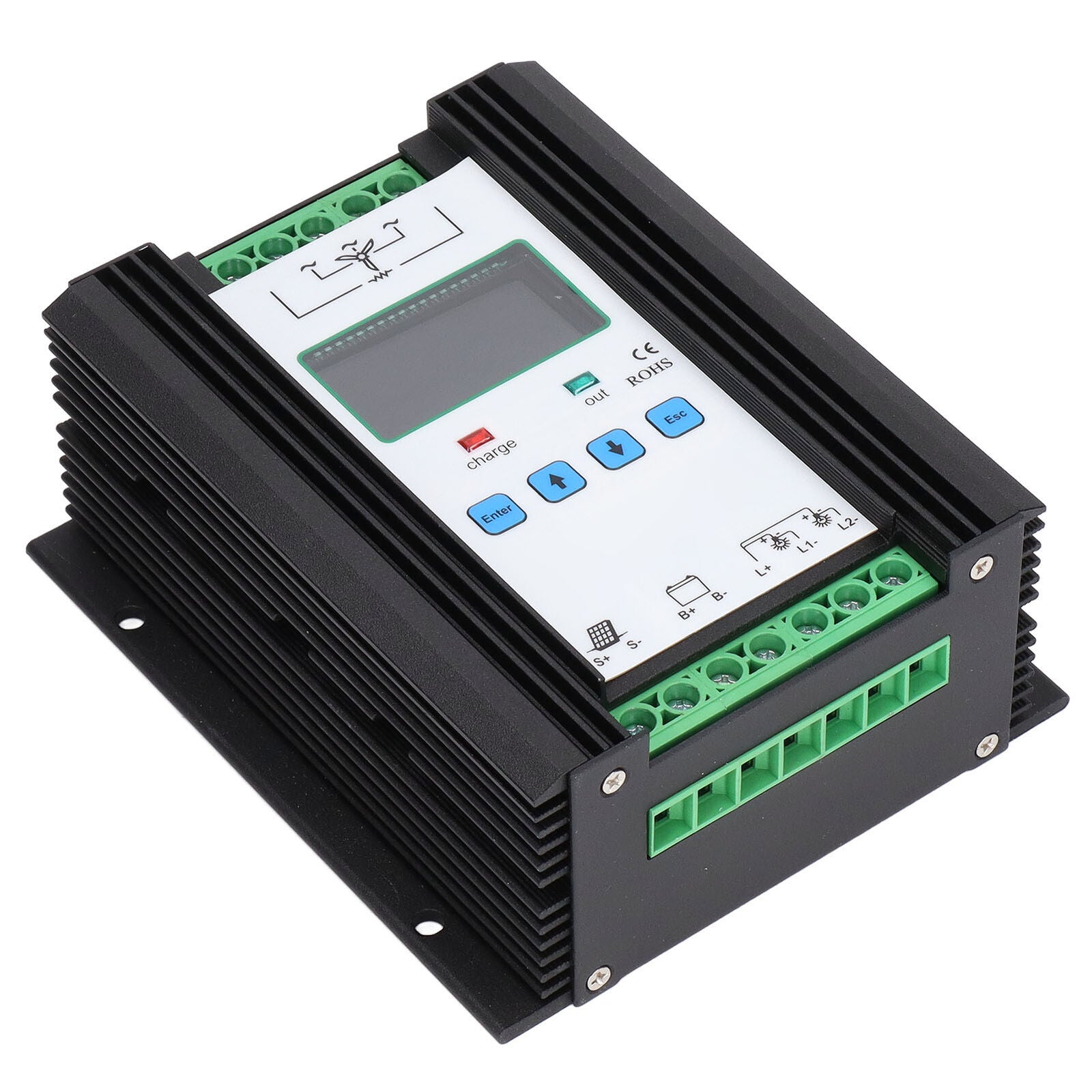 new Wind Solar Hybrid Controller Intelligent Control Wind Solar Regulator 12V 24V koeek - KOEEK