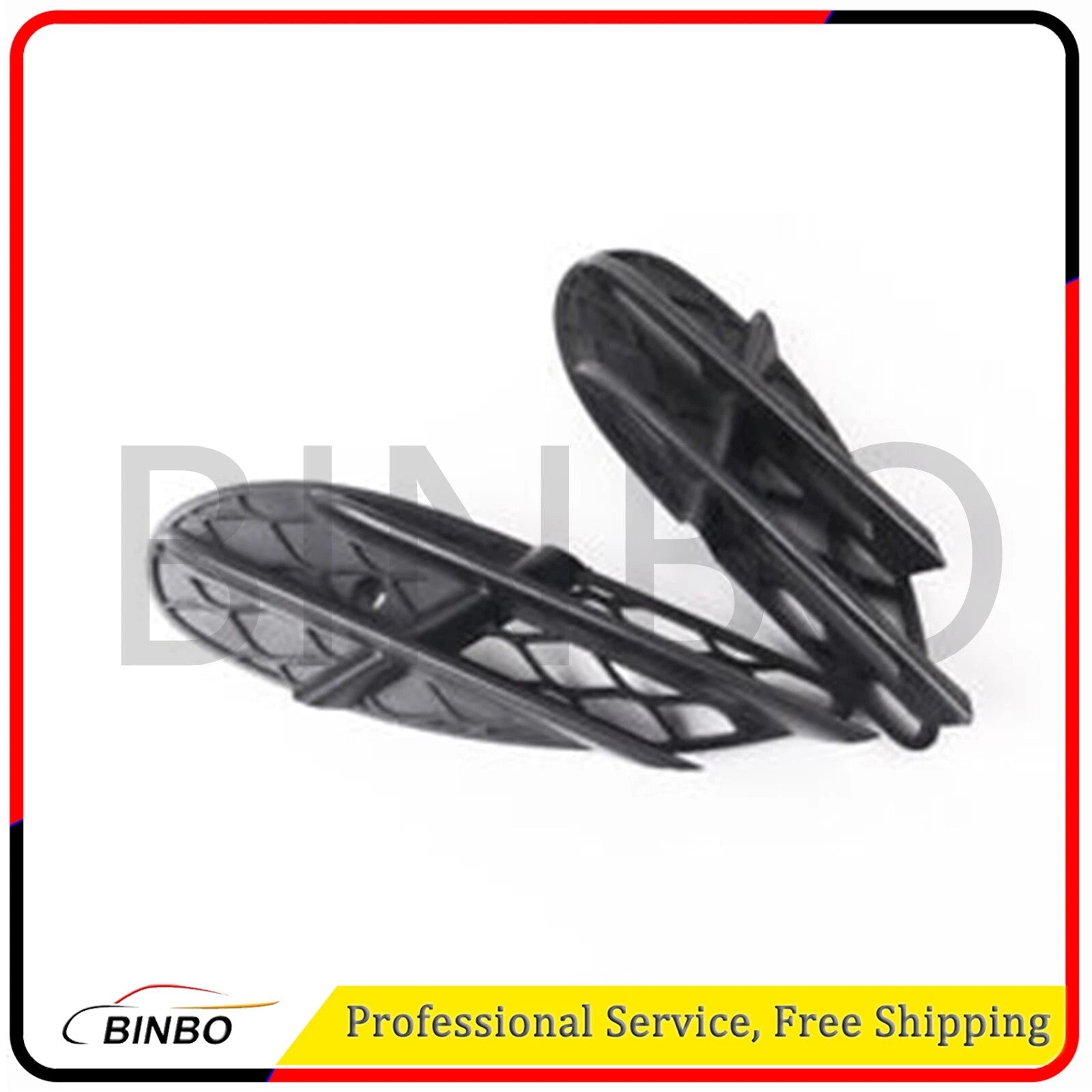 Front Bumper Lower Side Grille Grill Cover for Mercedes S-Class W220 2003-2006 07FC0E-D4 - KOEEK