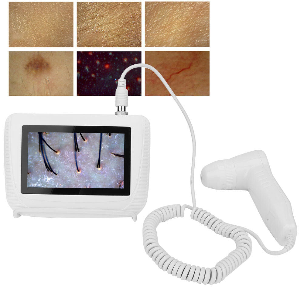 new 5-200X Digital Skin Hair Follicle Scalp Detector Microscope Skin Analyser Tester koeek - KOEEK