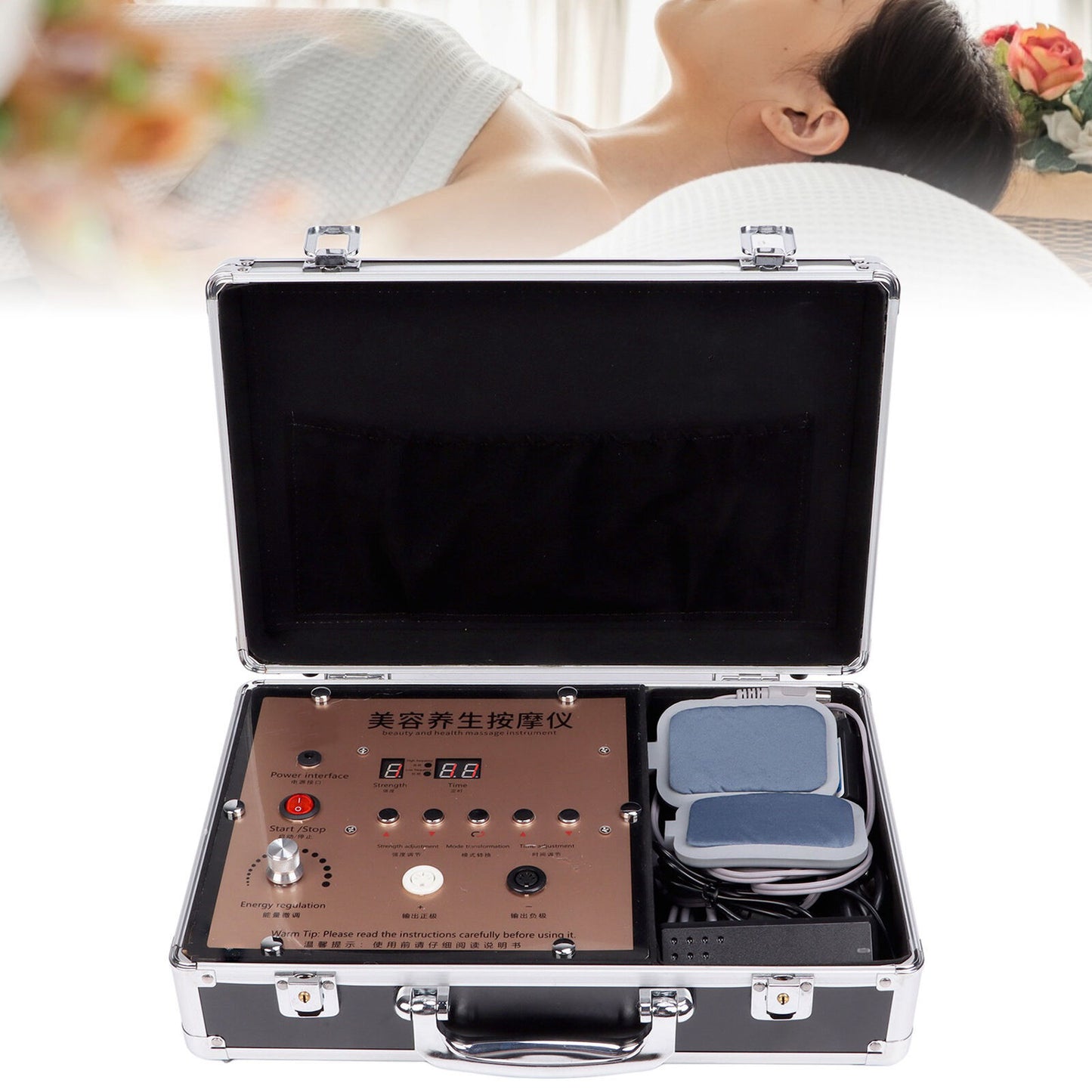 new DDS Bio Electric Massager ElectroMassage Machine For (US Plug ) HGF koeek - KOEEK