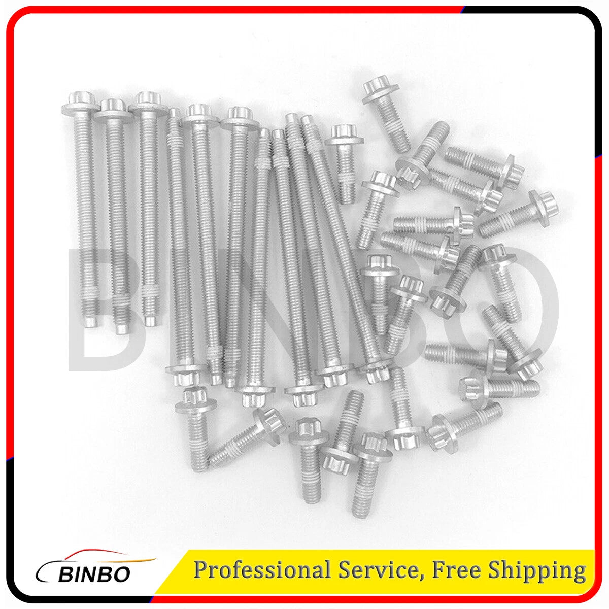 For BMW E80 E88 E90 E91 E92 F23 F80 F61 X4 X5 X6 Z4 Oil Pan Bolt Set 11132210959 07FC0E-D4 - KOEEK