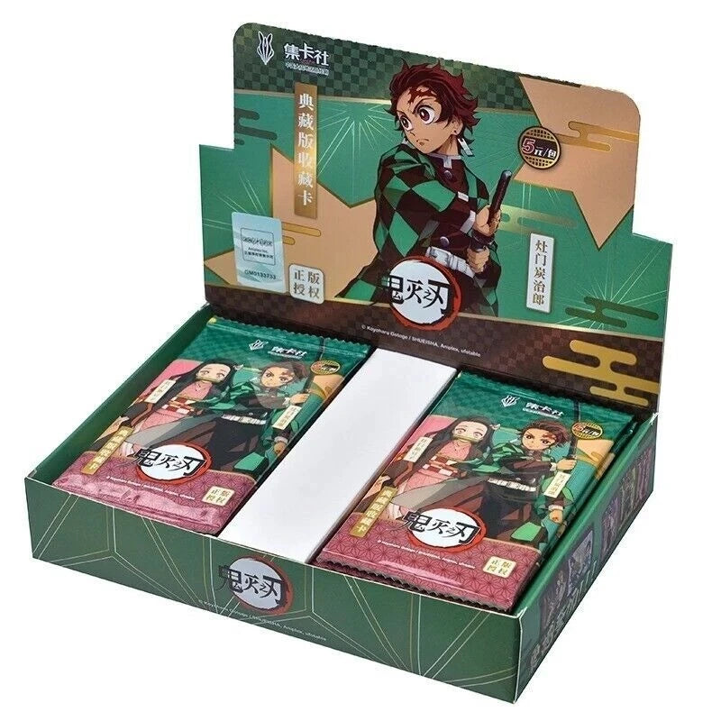 Card Fun Demon Slayer Anime Official Collection Trading Cards Booster Box Sealed 07FC0E-D4 - KOEEK