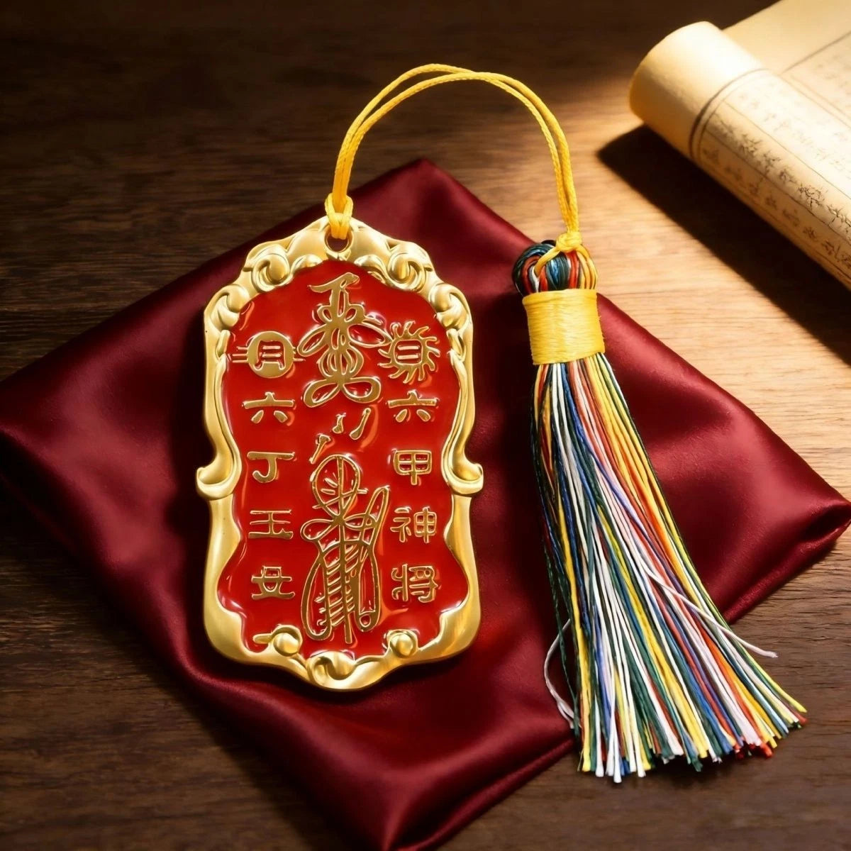 Alloy Chinese Style Car Hanging Ornament Home Decor Gift Pendant 07FC0E-D4 - KOEEK