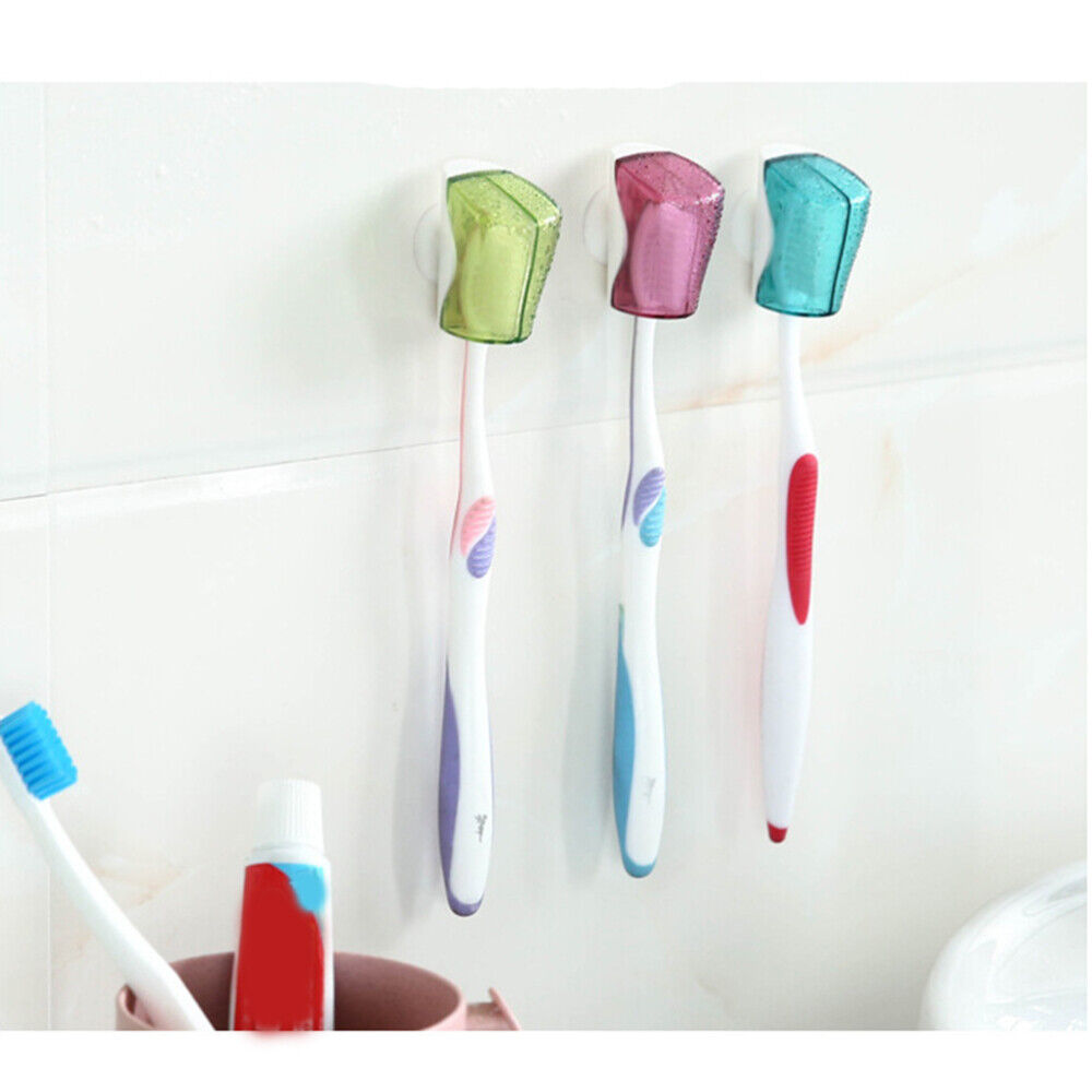 new 6 Pcs Wall Toothbrush Holder Suction Suction Toothbrush Hanger koeek - KOEEK