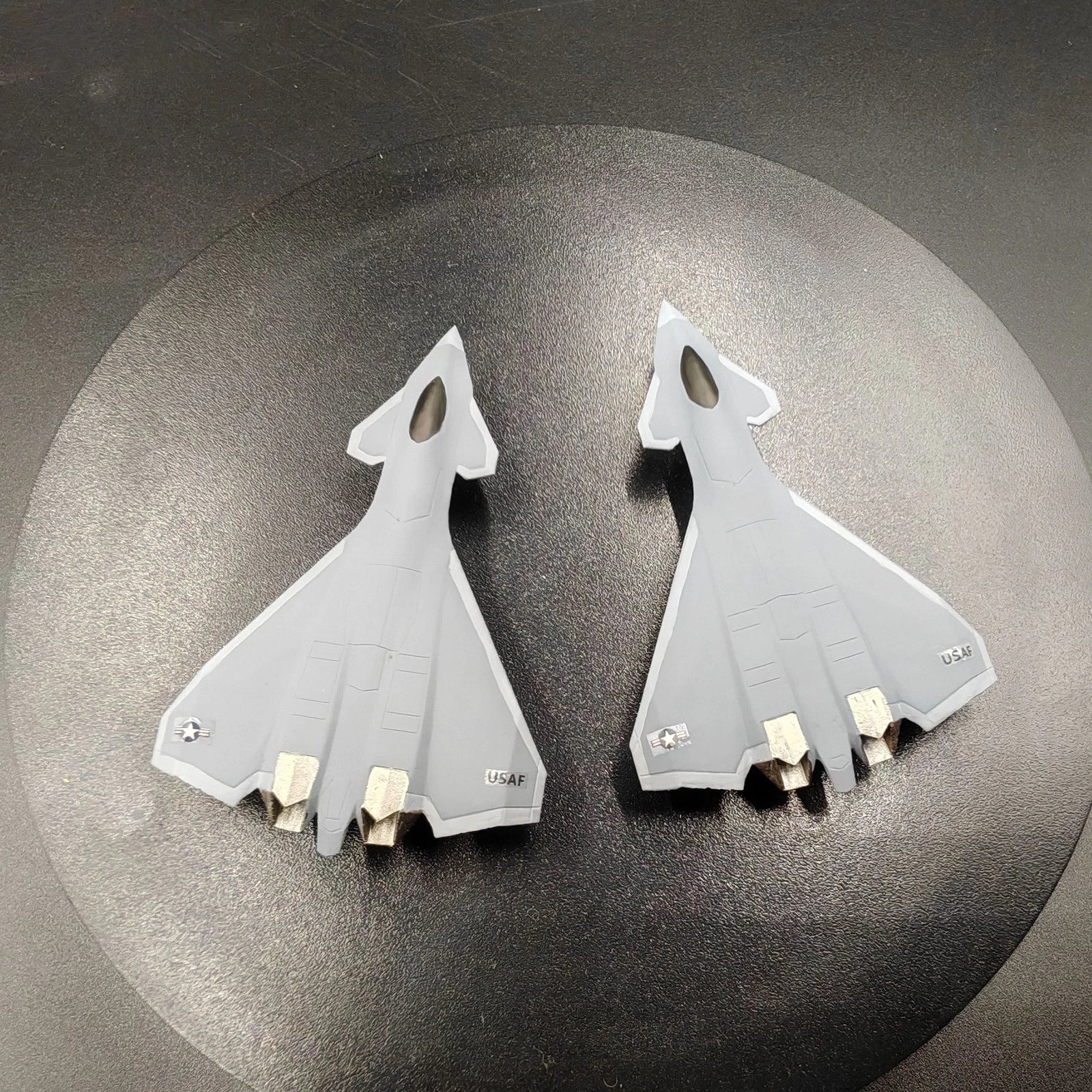 3D Printed Resin 1/400 Us Sixth-Generation F-47 Fighter Jet Model  2/pcs 07FC0E-D4 - KOEEK