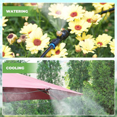 new HIRALIY Misting Cooling System with Timer, 26FT Hose+10 8M HIRALIY - KOEEK
