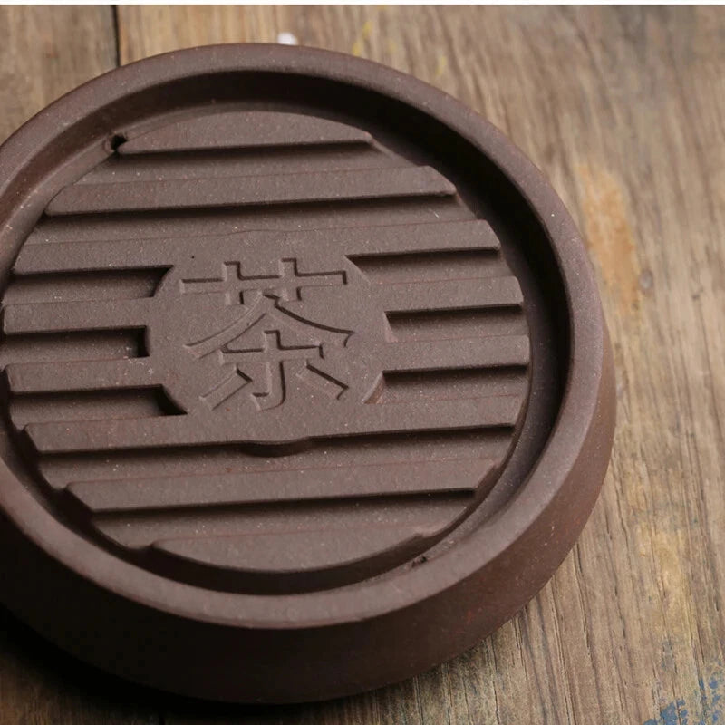 Chinese Teapot Base Clay Teapot Trivets Saucer For Teapot Coin Kung Fu Tea 07FC0E-D4 - KOEEK