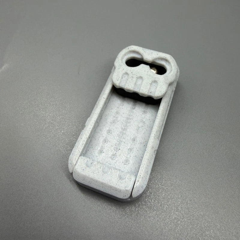 EDC Fidget Slider Minimalist 3D Plastic Mechanical 2-in-1 Fidget Toys Gift 07FC0E-D4 - KOEEK