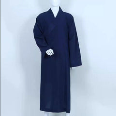 Shaolin Monk Clergy Robe Uniform Buddhist Meditation Kung fu Tai chi Suit Summer 07FC0E-D4 - KOEEK