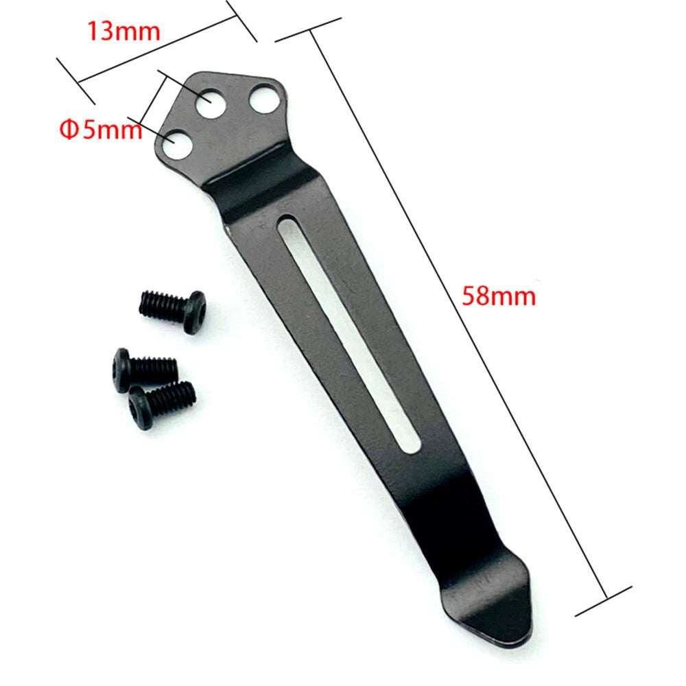 Deep Carry Pocket Clip Knife Accessories Attachments + Screws for Benchmade 535 07FC0E-D4 - KOEEK