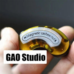 Gao Studio Cashew Hand Push Slider Fidget Desk Toys Gamer EDC PPB Gifts for Him 07FC0E-D4 - KOEEK