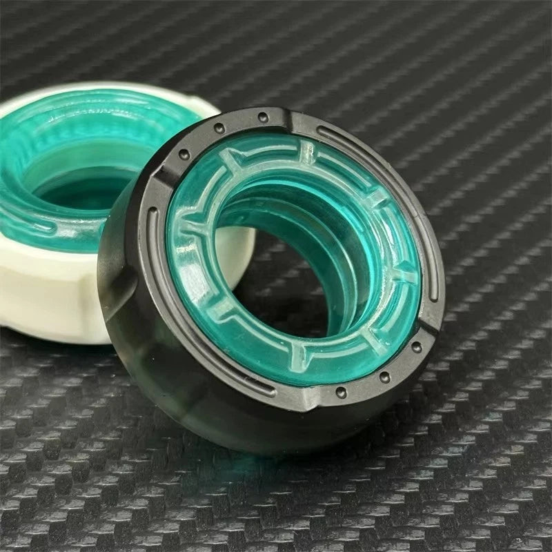 EDC Fun Ratchet Ring Plastic Fidget Ring Stress Relief Concentration Fidget Toy 07FC0E-D4 - KOEEK
