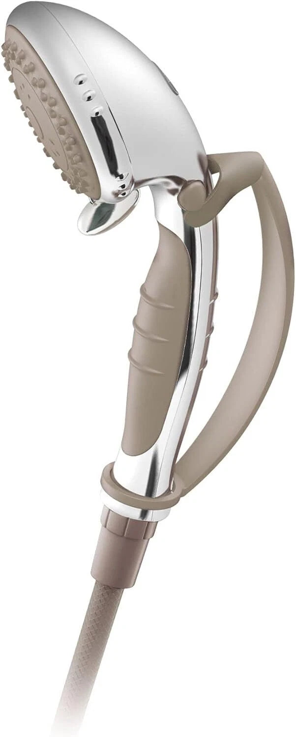 Home Care Chrome Multi-Function Hand Shower with Pause Control. 07FC0E-D4 - KOEEK