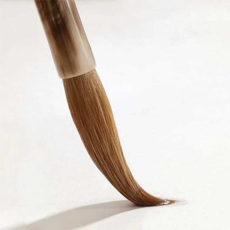 22cm Weasel Hair Handmade Professional Cursive Calligraphy Brush Drawing Pen 07FC0E-D4 - KOEEK