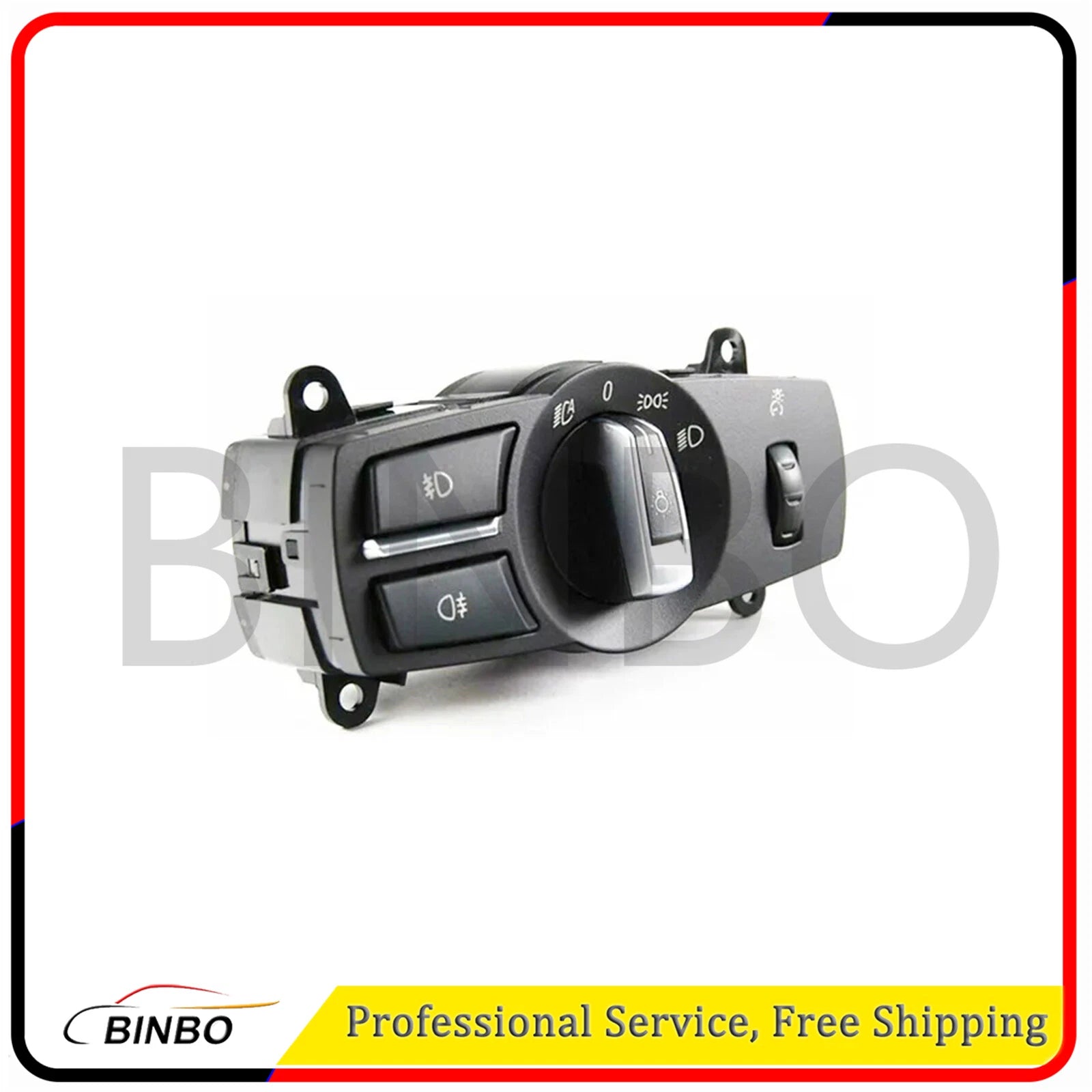61319192744 Headlight Switch For BMW F01 F02 F03 F04 F07 F10 F11 F12 F13 F25 07FC0E-D4 - KOEEK