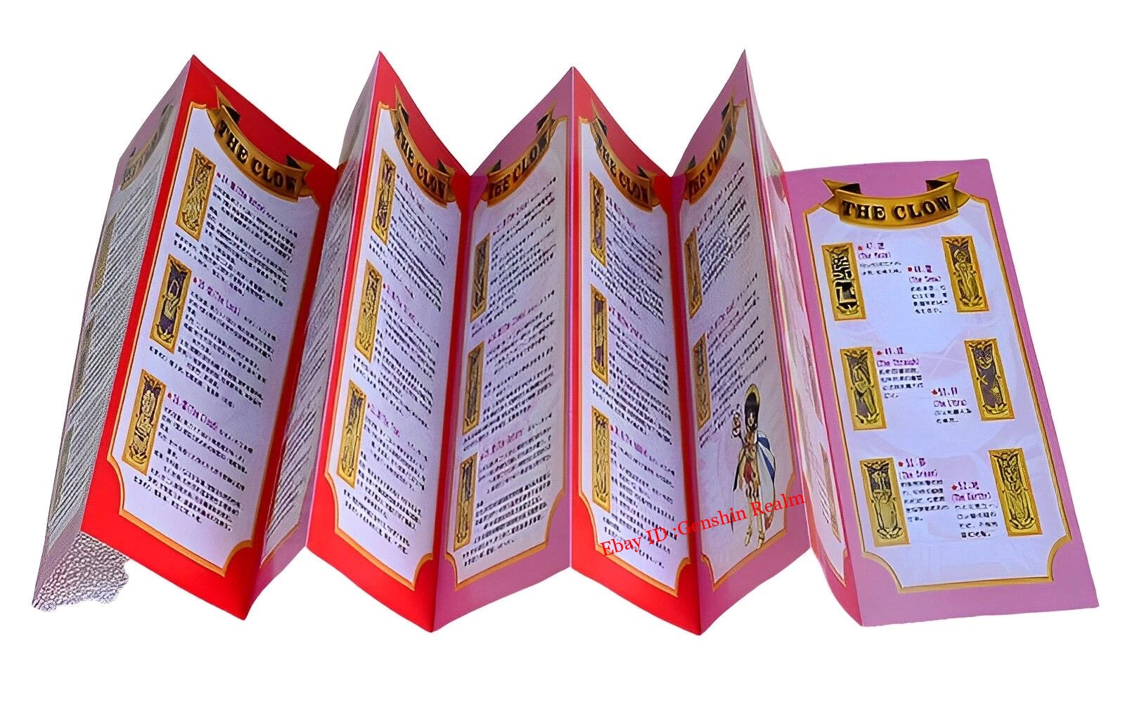 Anime Card Captor Sakura The SAKURA CARD 1:1 Collection Full Set SAKURA CARD 07FC0E-D4 - KOEEK