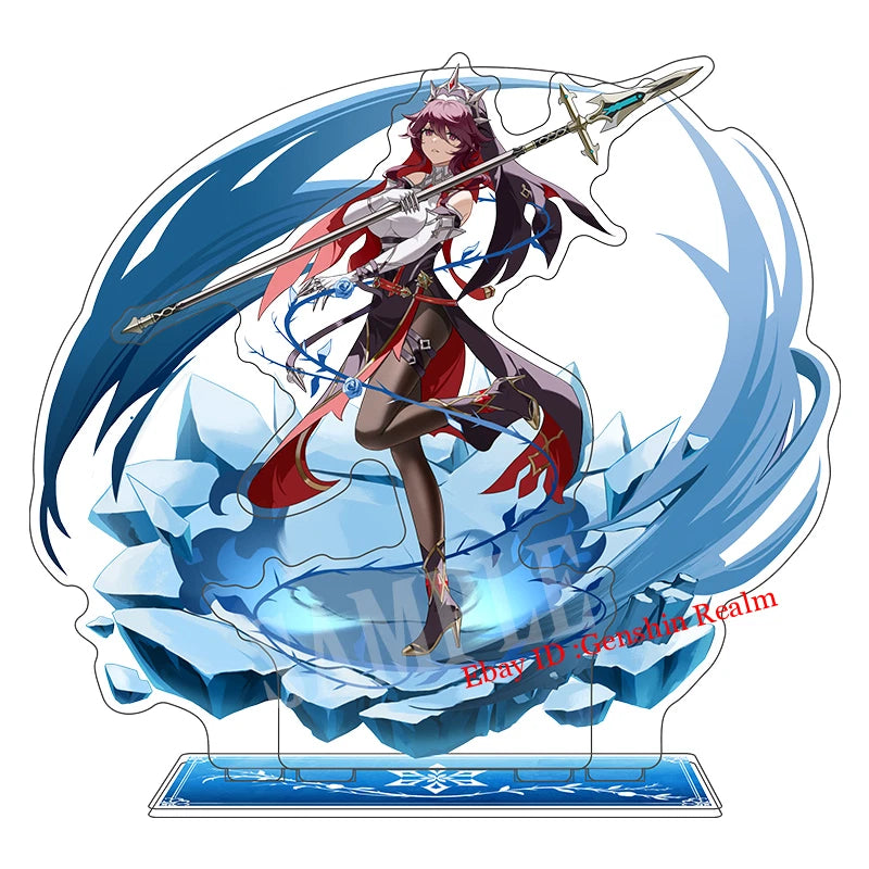 Anime  Rosaria Acrylic Desktop Stand Figure Collection Decor 07FC0E-D4 - KOEEK