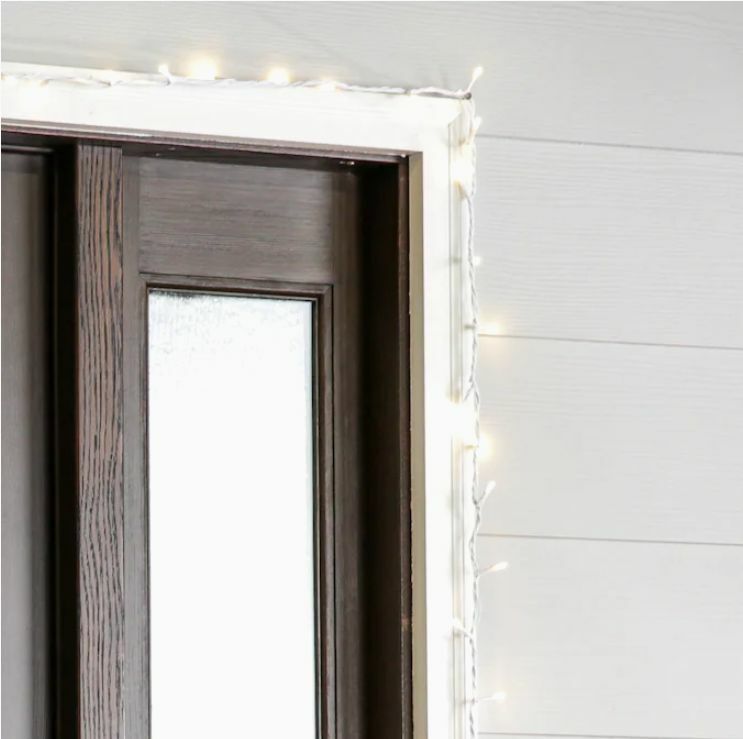 GE StayBright 250-Count 51.8-ft White Micro LED Christmas String Lights GE - KOEEK