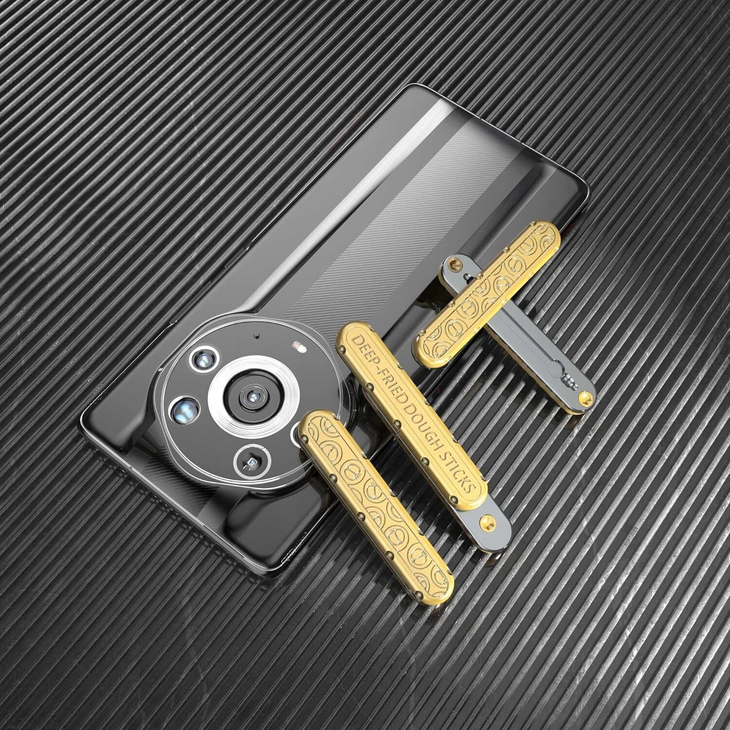 Fidget Slider Push Fried Stick PPB Desk Toy Adult Decompression Metal EDC Gifts 07FC0E-D4 - KOEEK