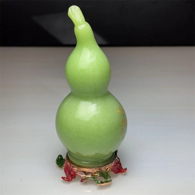 Glow Bagua Gourd Figurine Feng Shui Home Office Study Wine Cabinet Decor 07FC0E-D4 - KOEEK